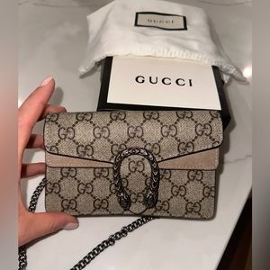 DIONYSUS GG SUPREME SUPER MINI BAG. Only used once,Beautiful bag.